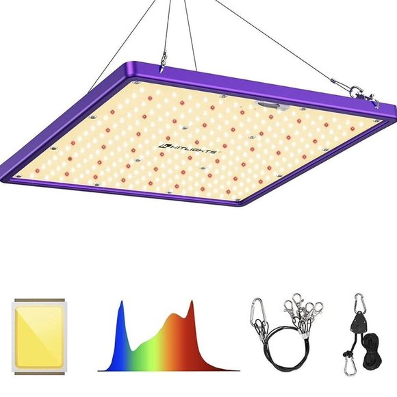 Open box Hitlights Full Spectrum LED Grow Light For Indoor Plants - Picture 1 of 1